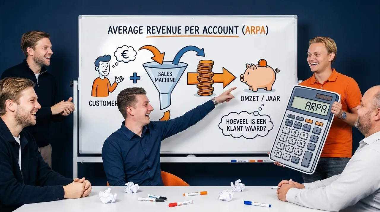 Visual representation of Average Revenue Per Account