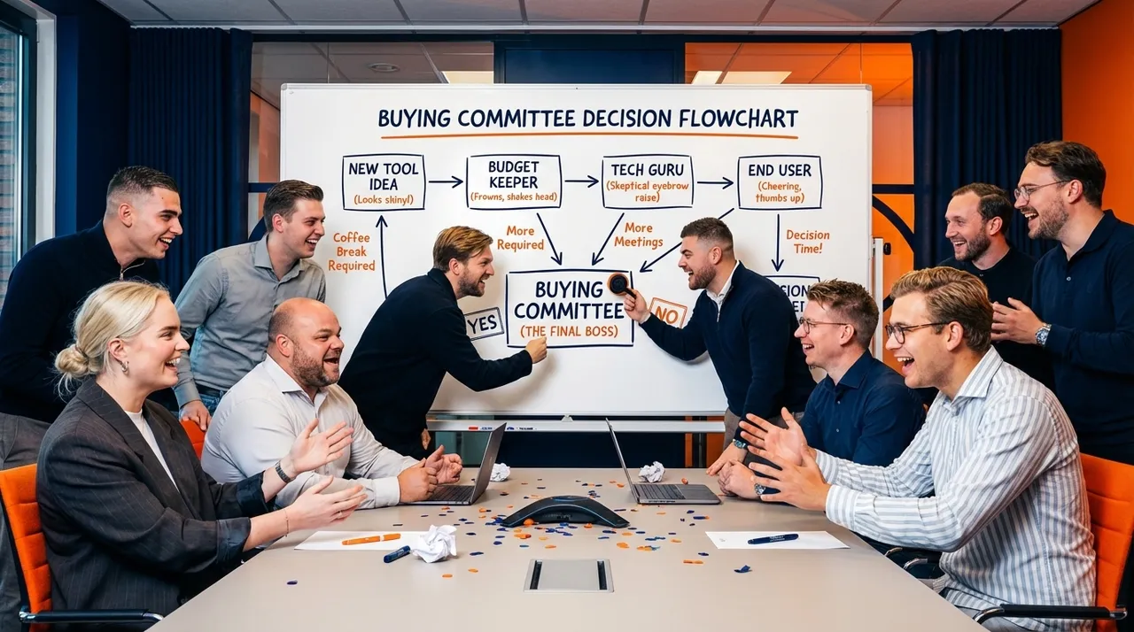 Visual representation of Buying Committee