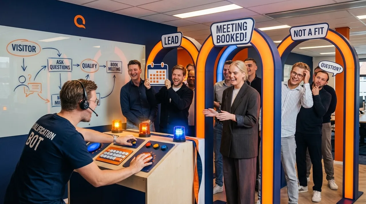 Visual representation of Chatbot Qualification