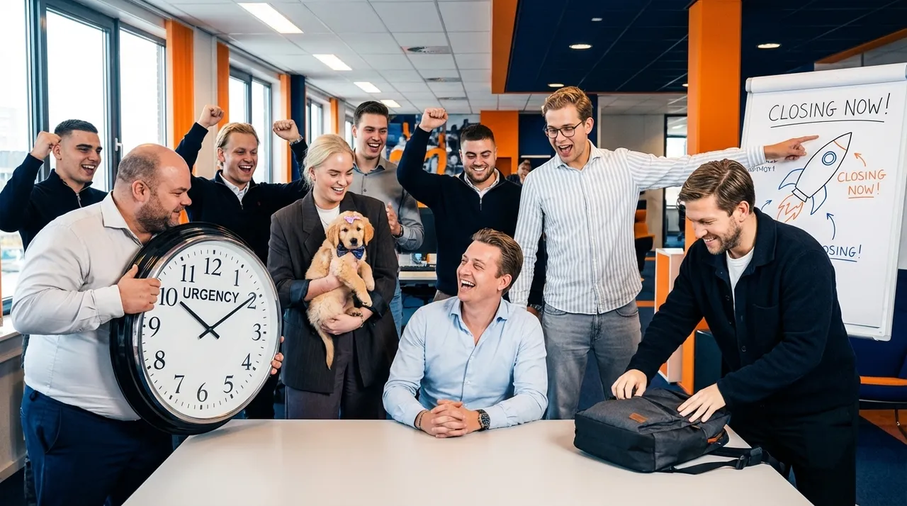 Visual representation of Closing Techniques