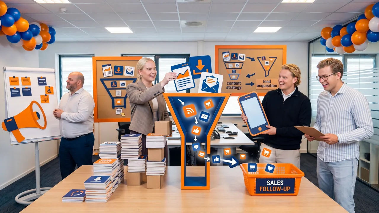 Visual representation of Inbound marketing