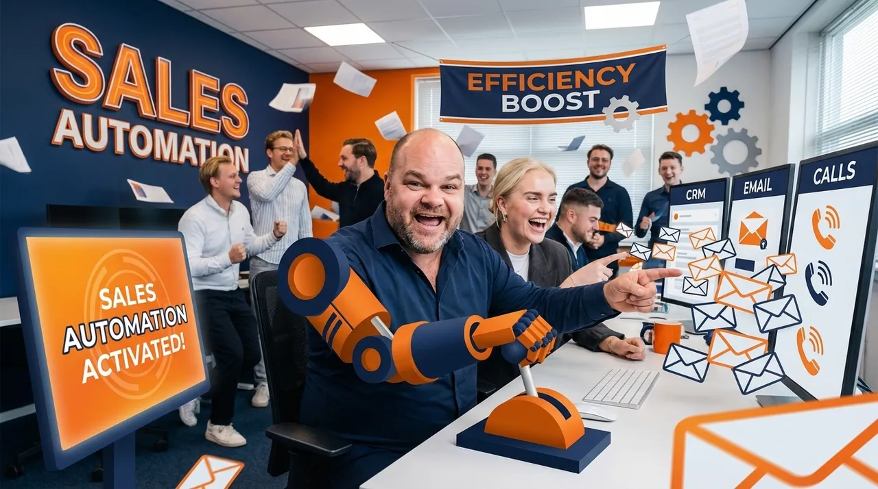 Visual representation of Sales Automation