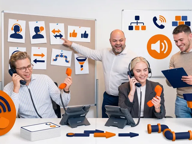 Illustration for Call center