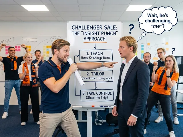 Illustration for Challenger Sale