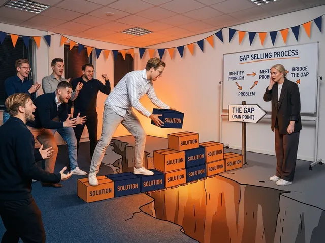 Illustration for Gap Selling