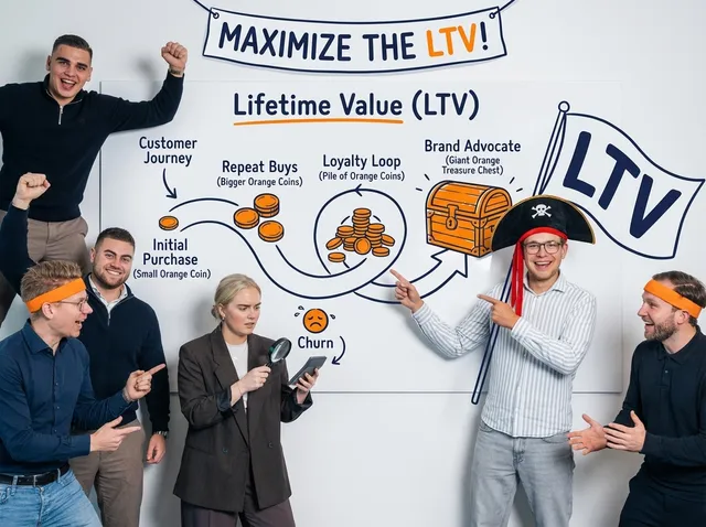 Illustration for Lifetime Value (LTV)