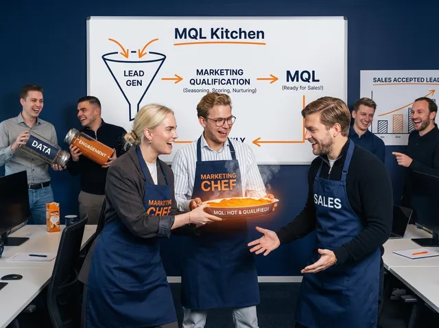 Illustration for Marketing Qualified Lead (MQL)