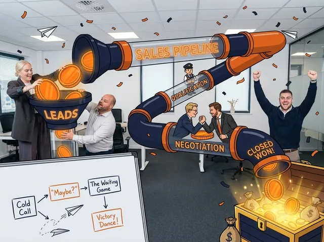 Illustration for Sales Pipeline