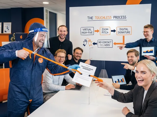 Illustration for Touchless Sales