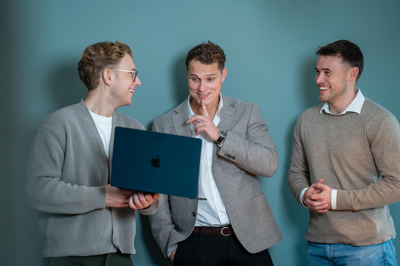 Match-day team discussing insights